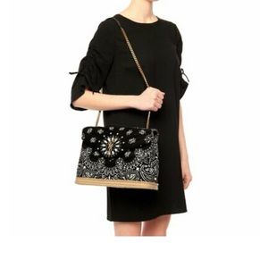 BNWT Large YSL LouLou Bandana Bag- Bandana print is super hottttt